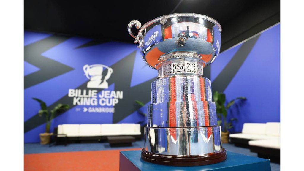 Trophy 2024 of the Billie Jean King Cup competition