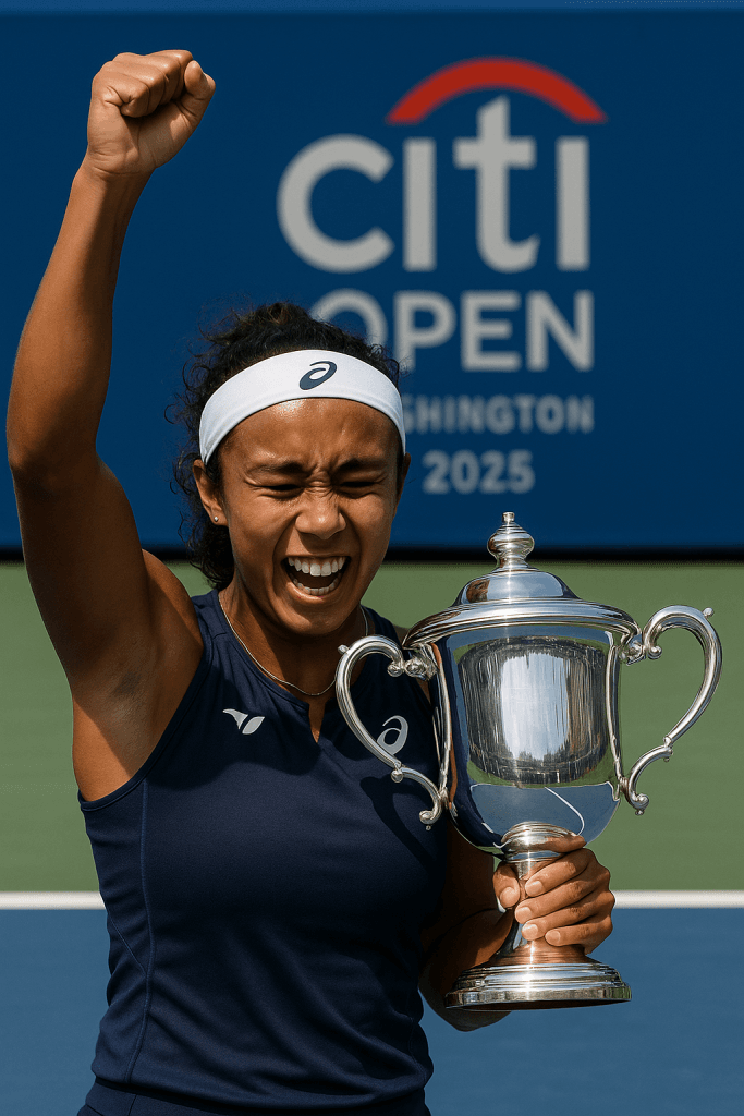 Leylah Fernandez Reignites Her Spark with Washington 2025 Title Run