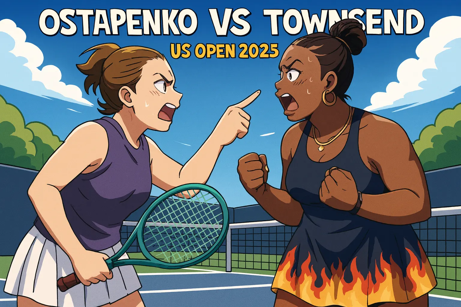 In Case You Missed It: Jelena Ostapenko vs Taylor Townsend, US Open R2 Drama