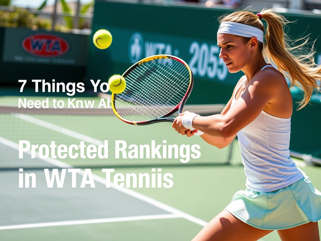 7 Things You Need to Know About Protected Rankings in WTA Tennis