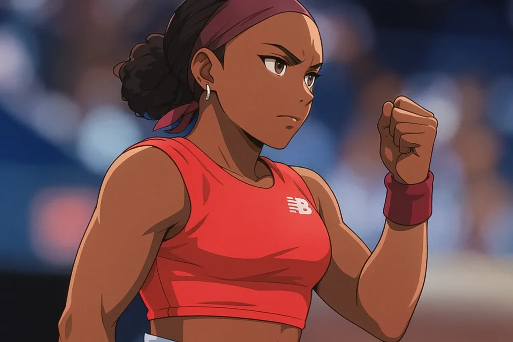 Coco Gauff Survives Thriller Against Leylah Fernandez in Beijing