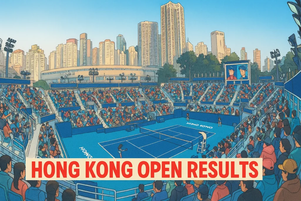 2025 Hong Kong Open Results (Updated) Including Qualifiers