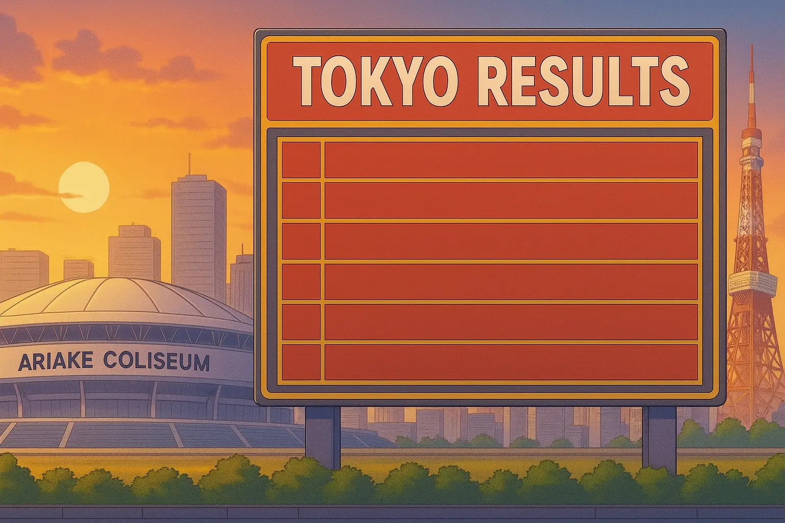 2025 Tokyo Open WTA500 Results (Updated) Including Qualifiers