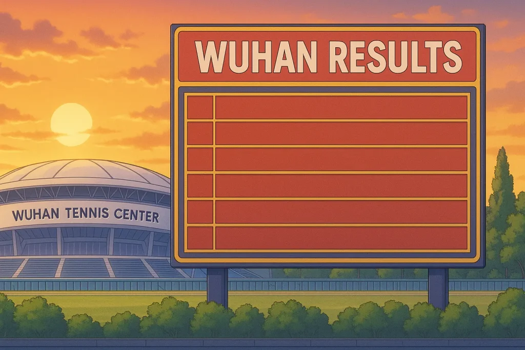 2025 Wuhan Open WTA1000 Results (Updated) Including Qualifiers